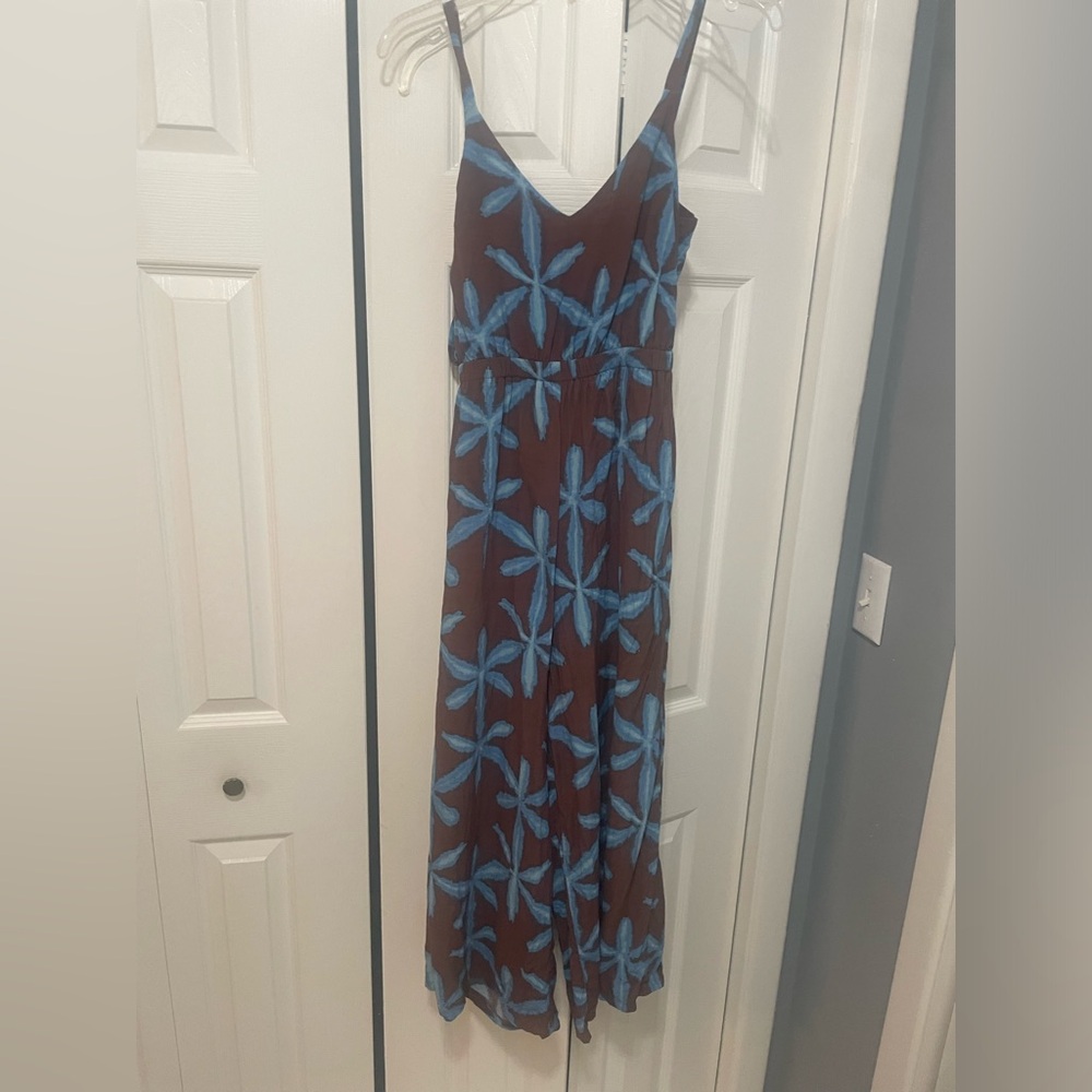 Loft jumpsuit tieback size small